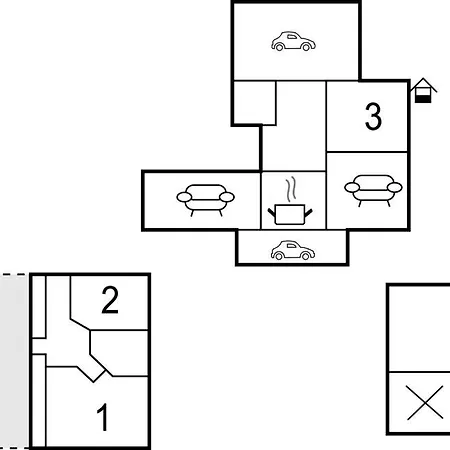 Semesterbostad Three-bedroom In *